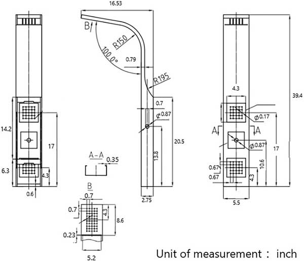 AKDY Easy Connect Shower Panel is Smaller Better?