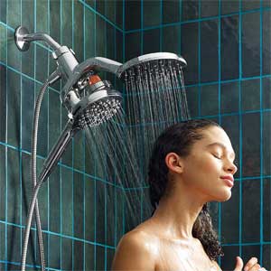 Moen Rainshower Handshower Combo for Spa Shower Experience on a Budget