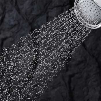 Water Efficient Showerhead Uses 20% Less Water